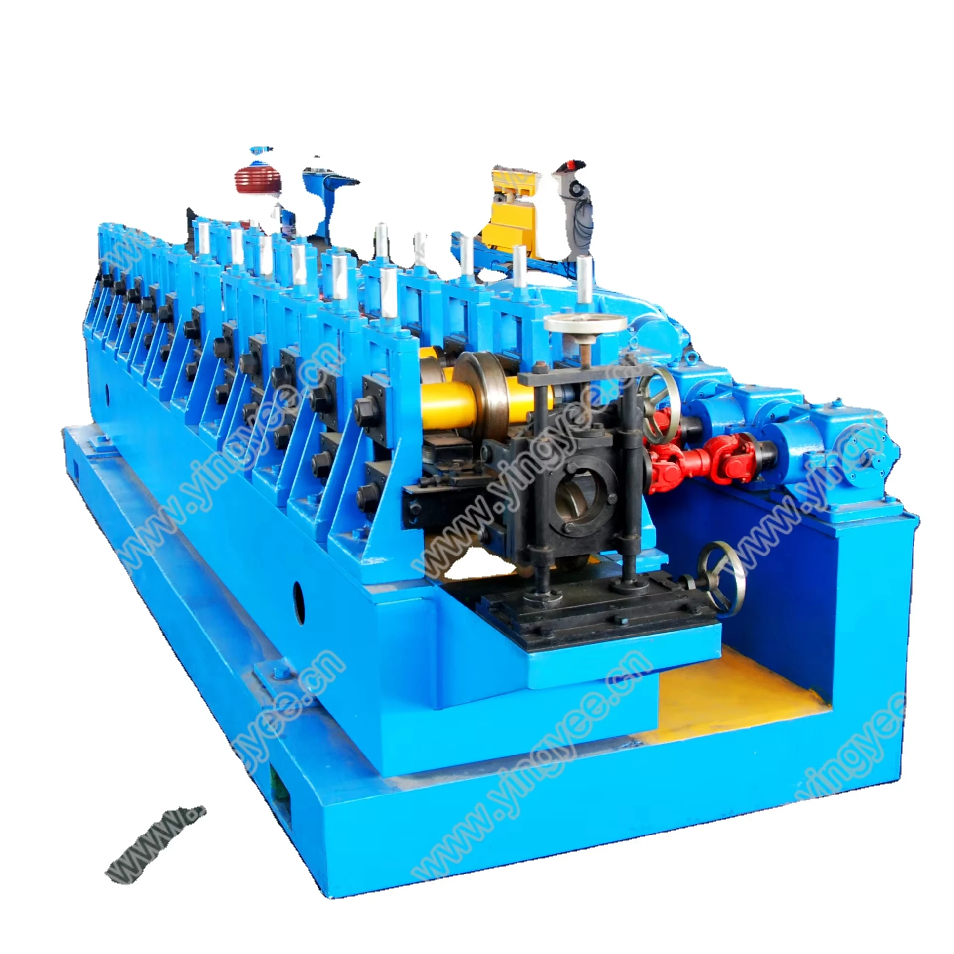 product downpipe roll forming machine with crimping machine hot sale good quality pipe-55