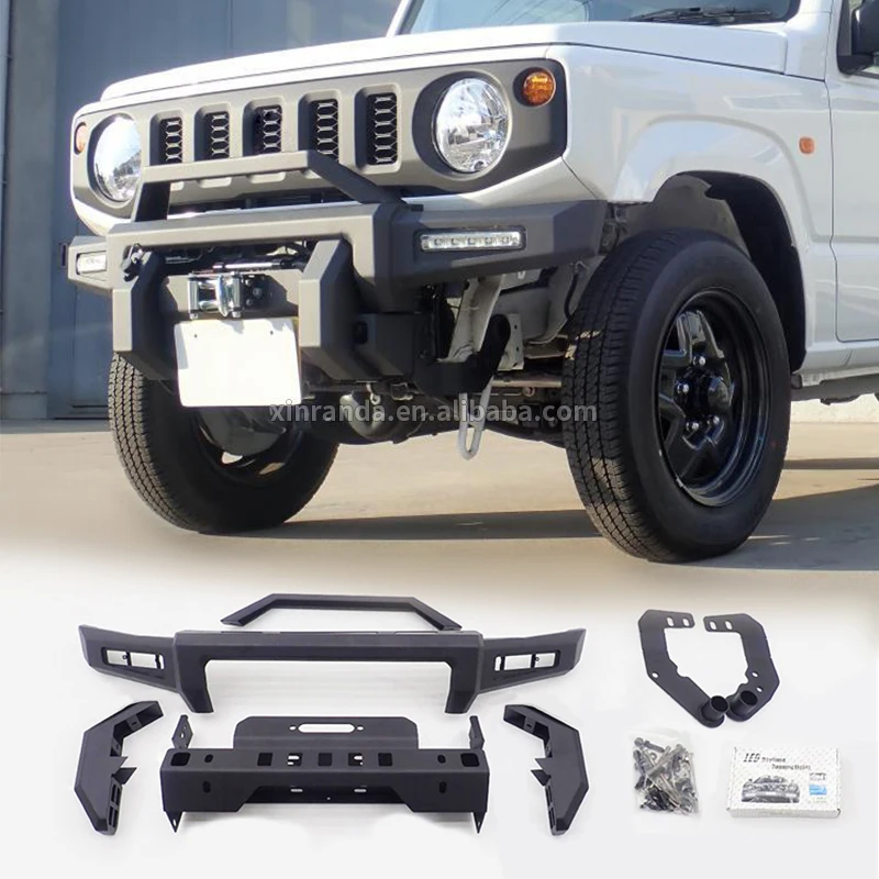 Front Bumper for Suzuki Jimny JB74 JB64 (2018+) - Steel & Aluminum