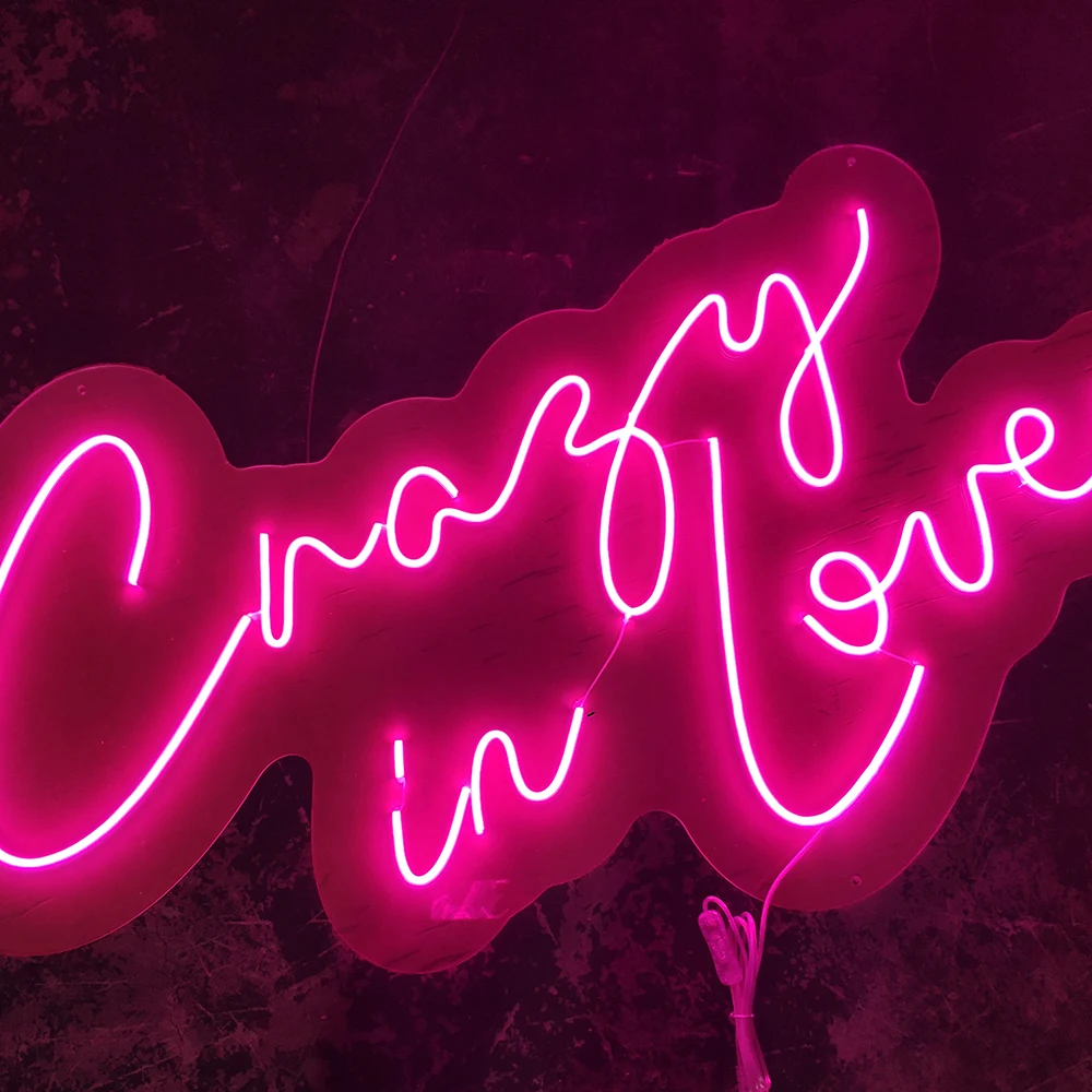 定制led霓虹灯标志字母用于商店装饰