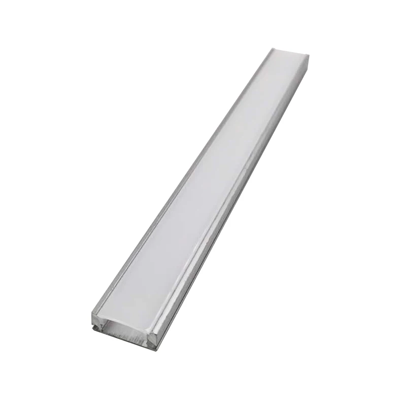 Embedded 1inch wide Aluminum led strip profile extrusion for pendant light