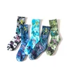 Autumn and winter new style pattern mens basketball socks design software for unisex