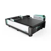 Beveling vibrating knife cutting machine
