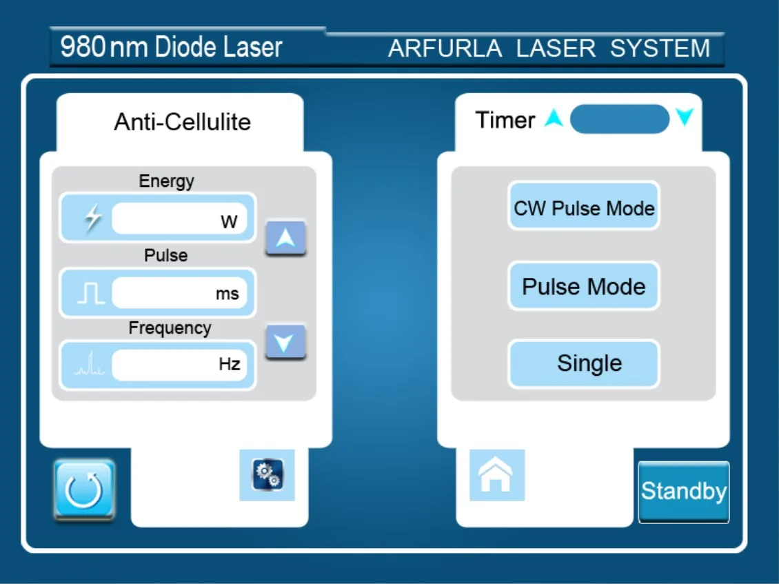 Fat laser remover 15 W 1470nm 980nm diode laser 980 1470 laser lipolysis  