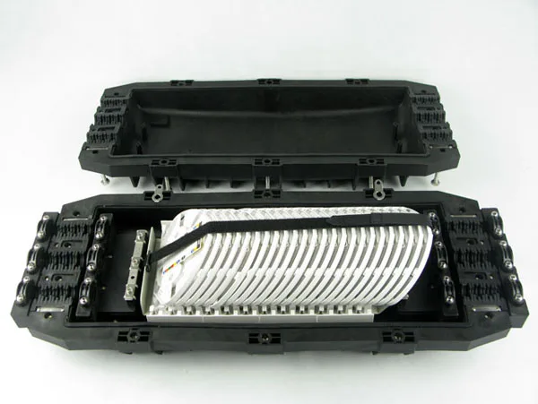 48core 96core 144core 288core  inline ftth drop cable fiber optic splice closure