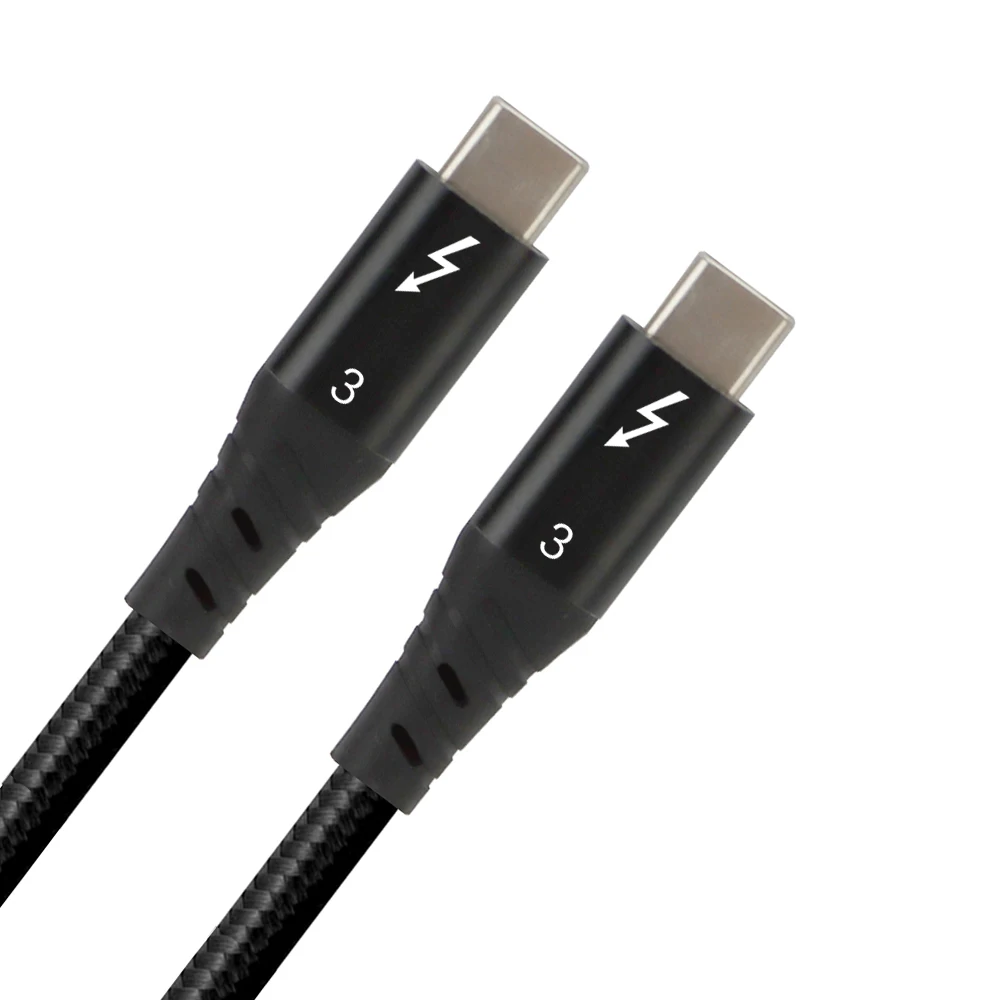 Wholesale 40gbps 100w Fast Charging Thunderbolt 3 Usb C Cable For