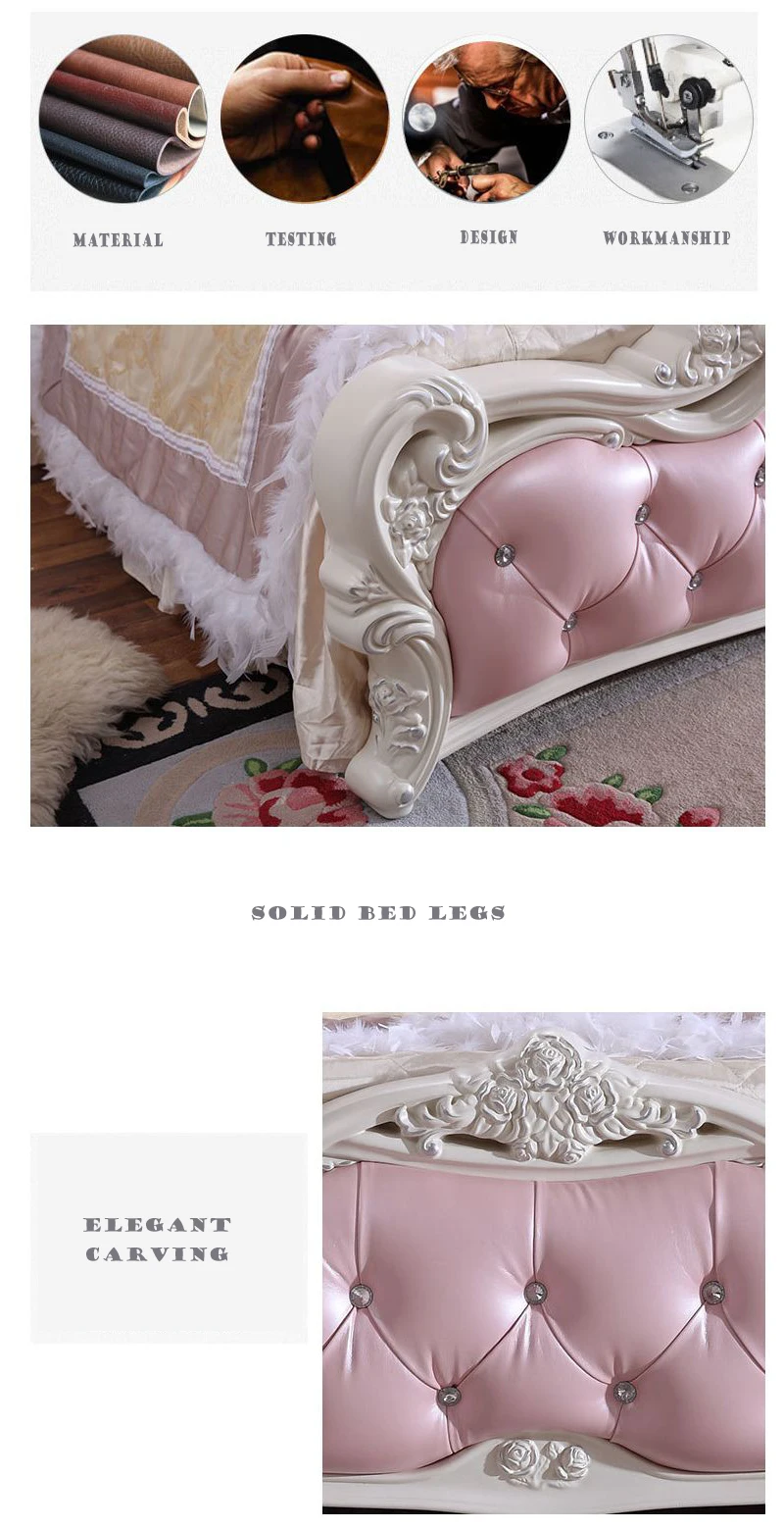 Bedroom Furniture Antique Bed European Style Luxury Bed Buy European