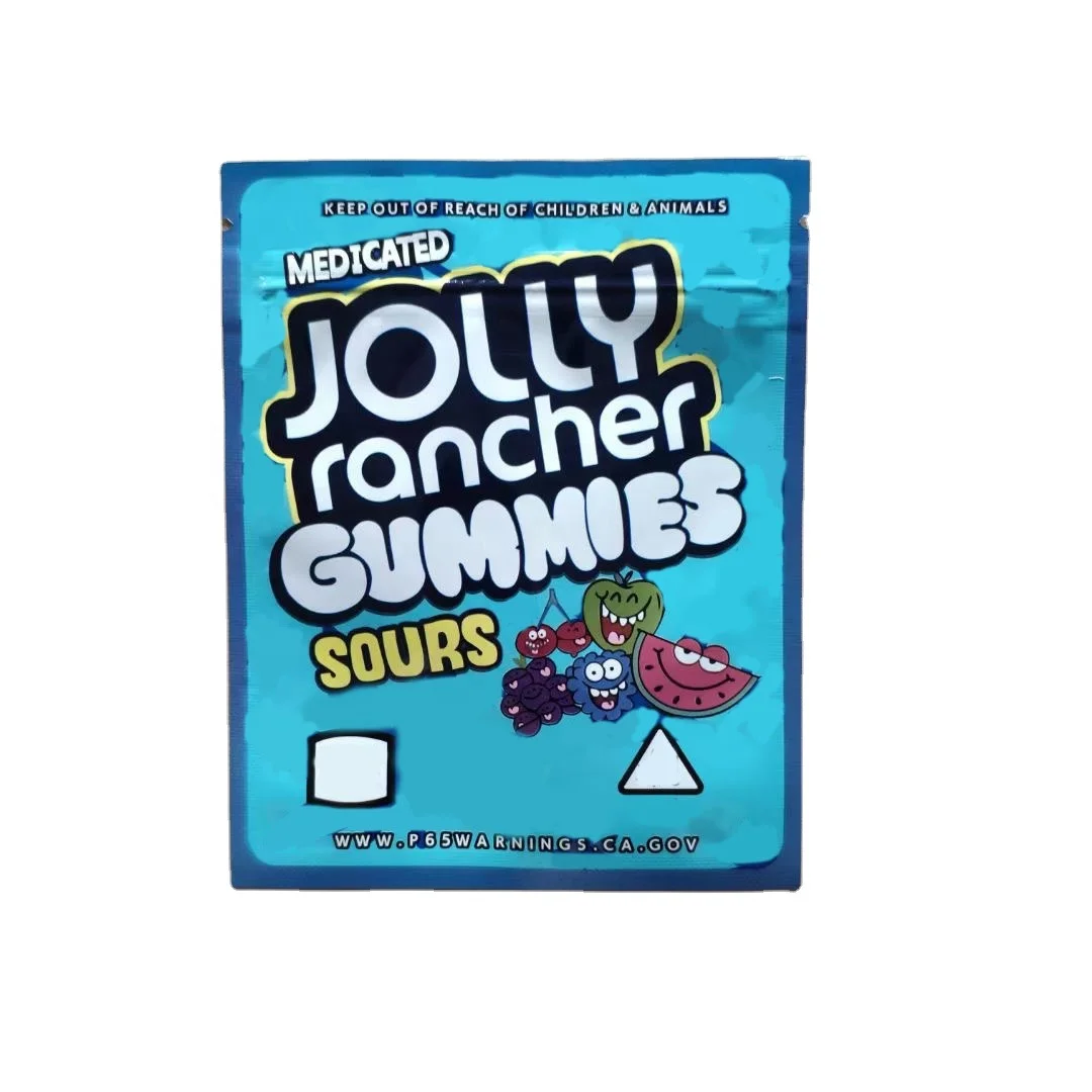In Stock Ready To Ship Edible Gummy Candy Food Packing Bag Medicated