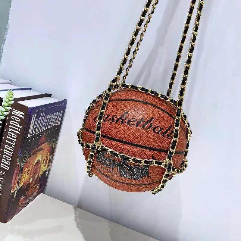 basketball pink purse