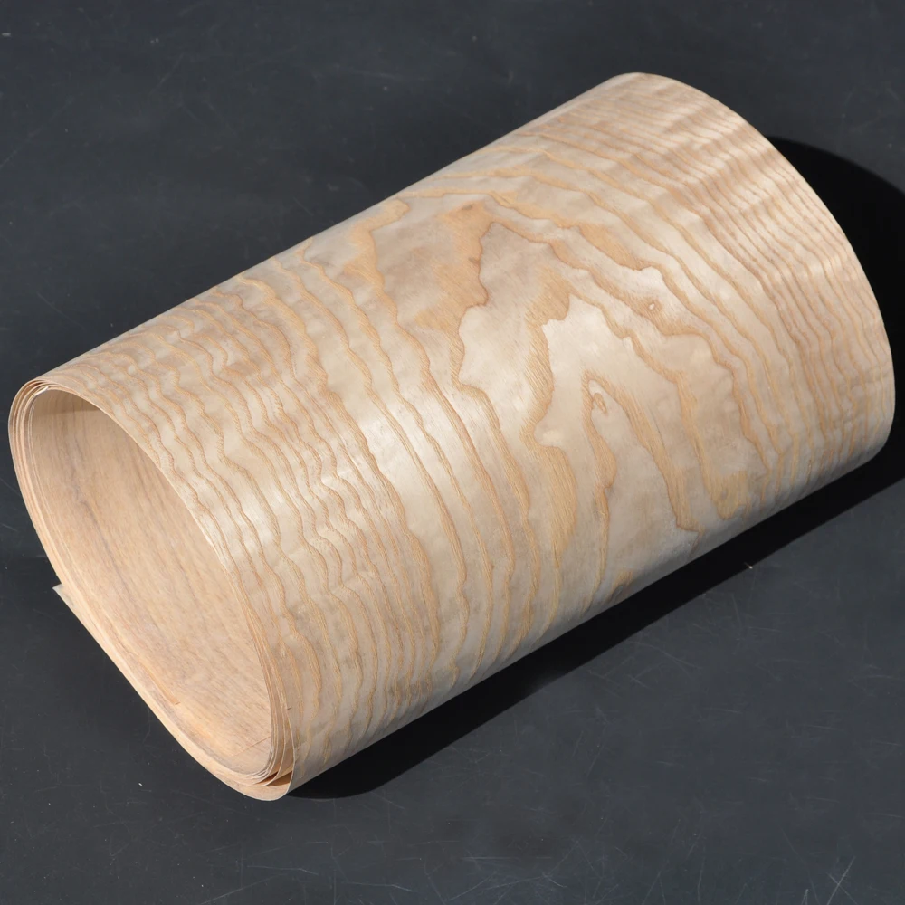 Greenland Free Sample New Design Chinese Ash Swirl Wood Veneers Home