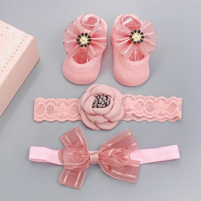 New Baby Items Little Girls Hairband Baby Headband Bow Handmade Baby Headband And Socks Buy Baby Headband Baby Headband And Socks Little Girls Hairband Product On Alibaba Com
