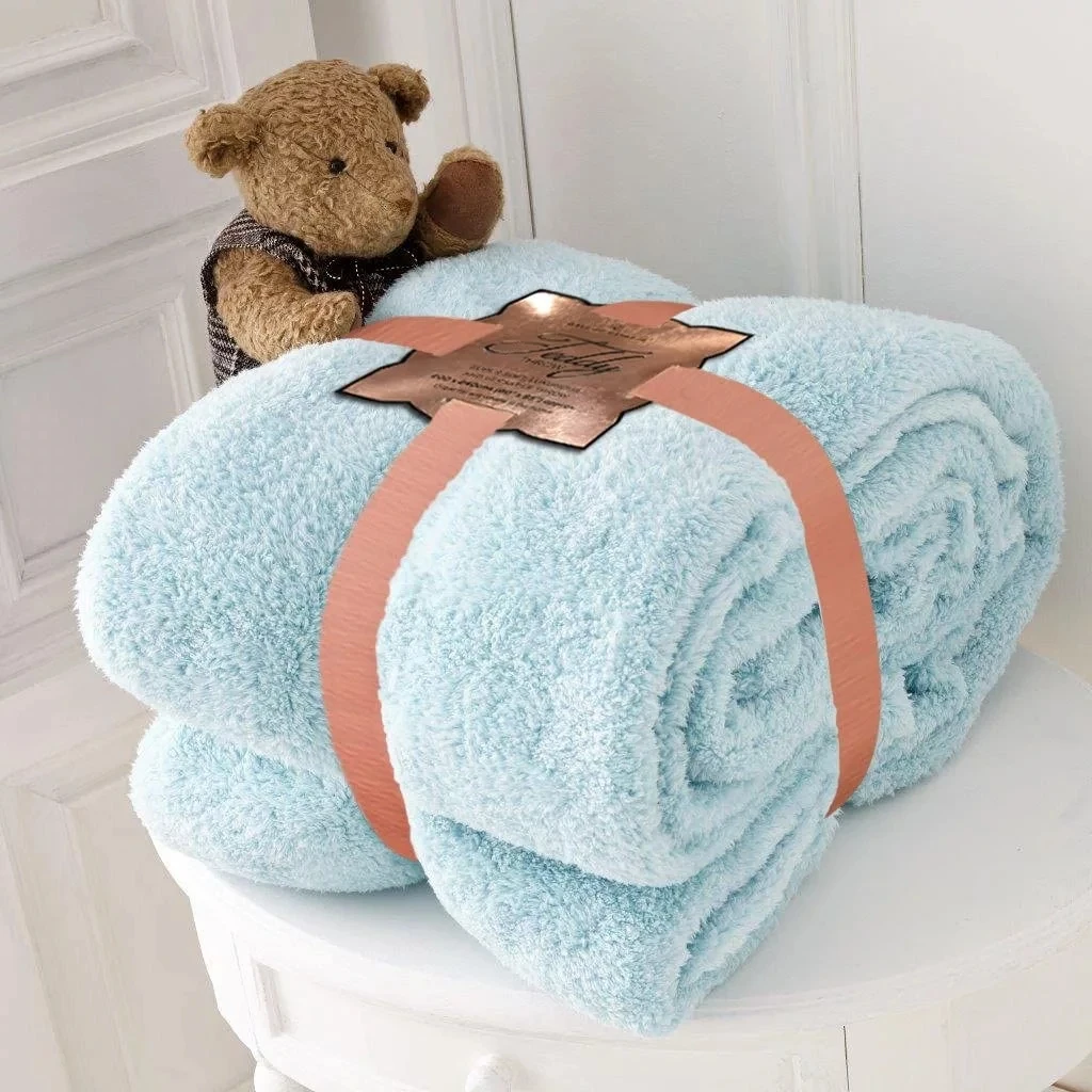 teddy fleece blanket