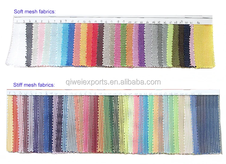 mesh swatches