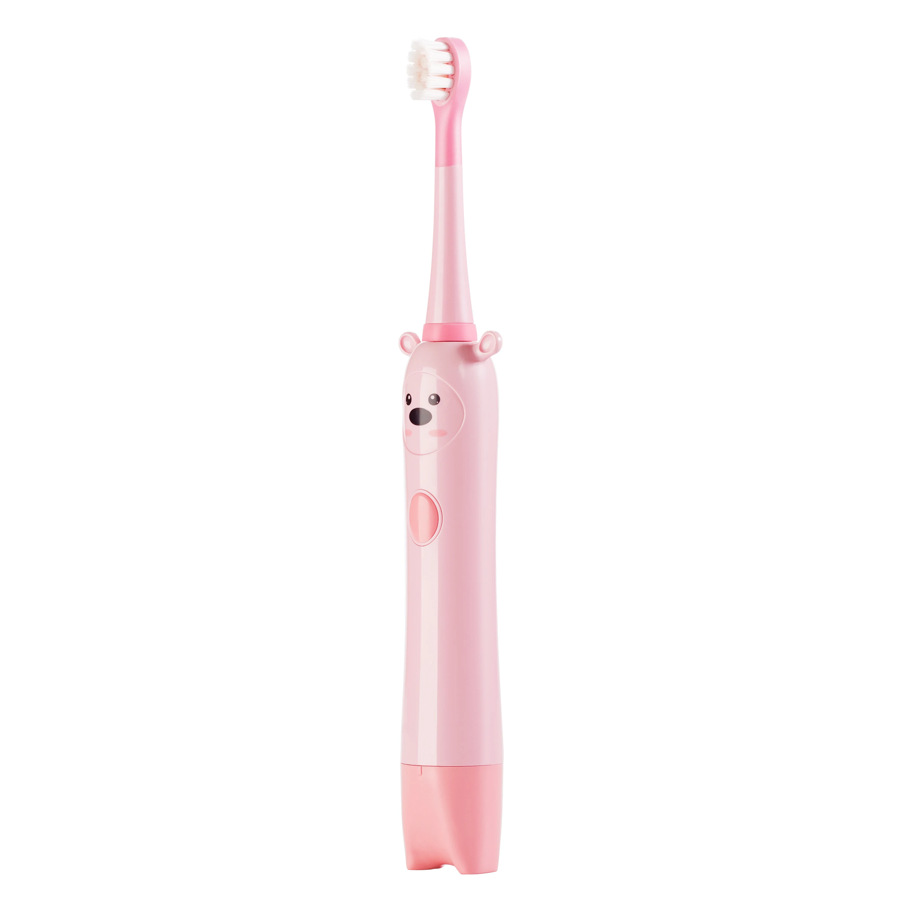 Kt6 Free Sample Battery Powered Vibrating Automatic Soft Bristle Cute Baby Children Kids Sonic