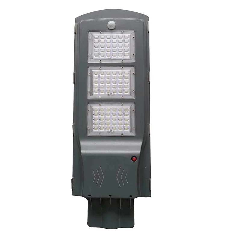 All in One Led Solar Street Light China Sun Powered Outdoor Quality Factory 25W 50W 75W IP65 Light Grey ROHS 70 2-year 10000 165