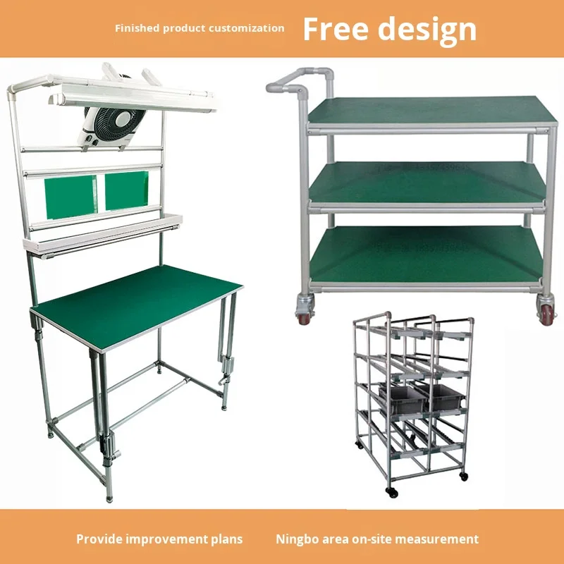 product 43mm series basic lean pipe aluminum alloy lean tube third generation lean pipe profile accessories joint connectors workbench-14