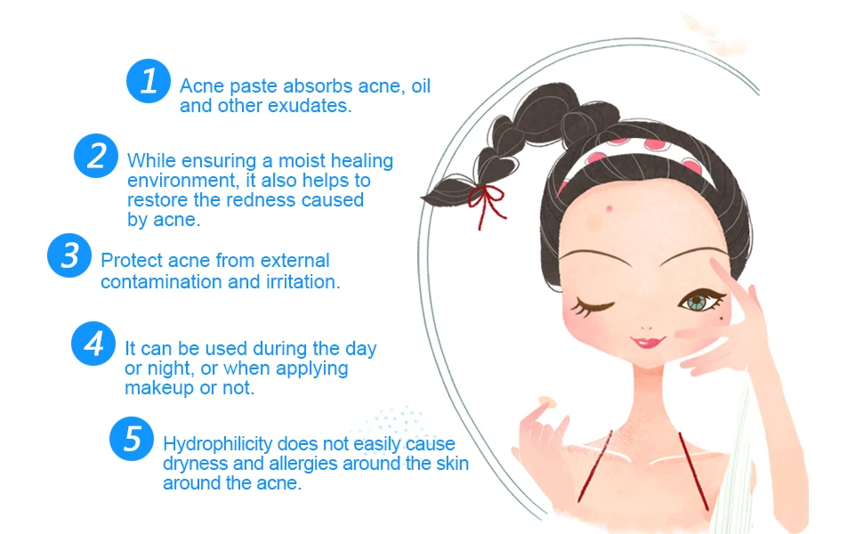 Hydrocolloidacne Acne Patch Skincare Acne Pimple Healing Patch