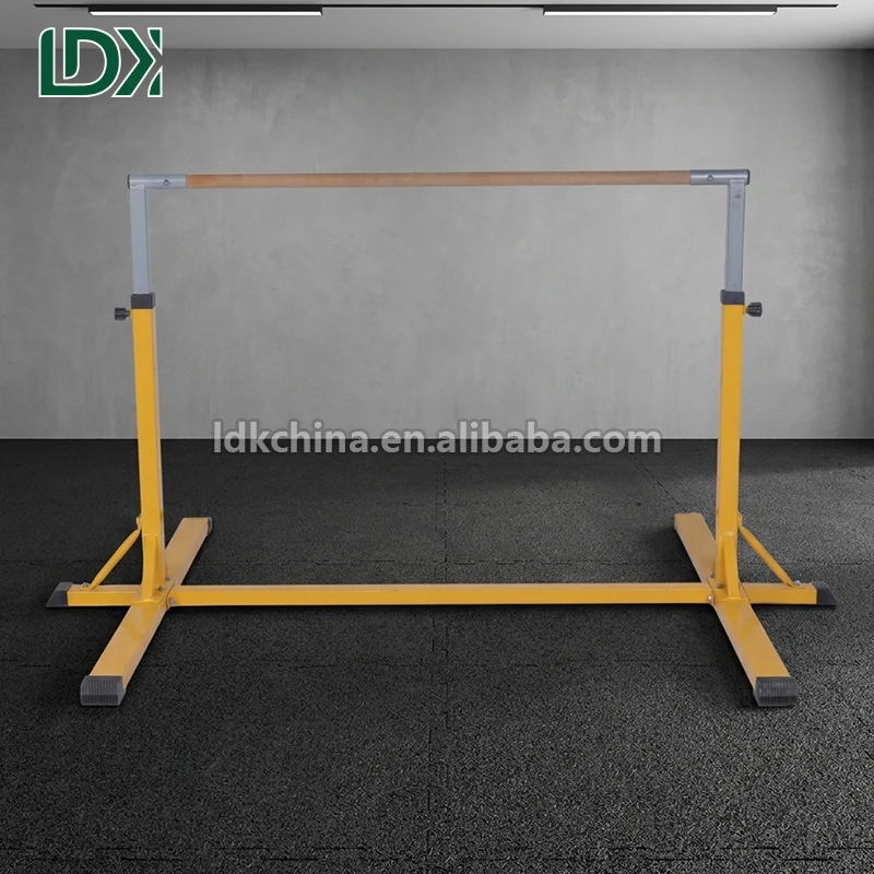 Professional Gymnastics Kids Horizontal Bar for Home Training and Adjustable Height Junior Horizontal Bar Set