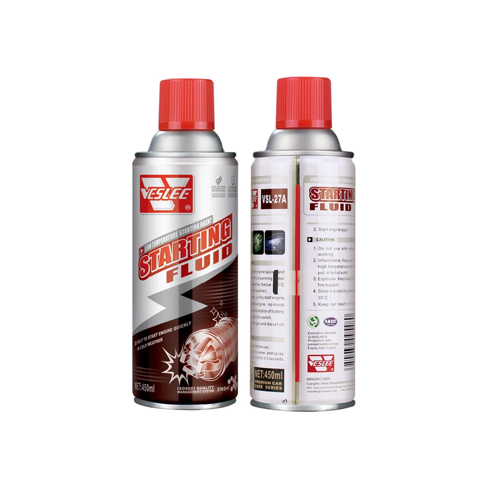 Car Care Product Auto Engine Starting Fluid Liquid Low Temperature