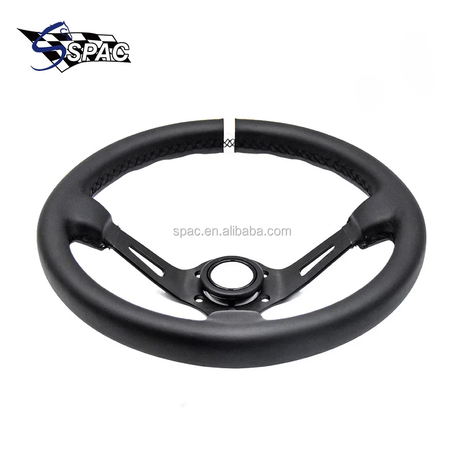 Car Auto Part 14inch Universal Racing Drifting Leather Steering Wheel