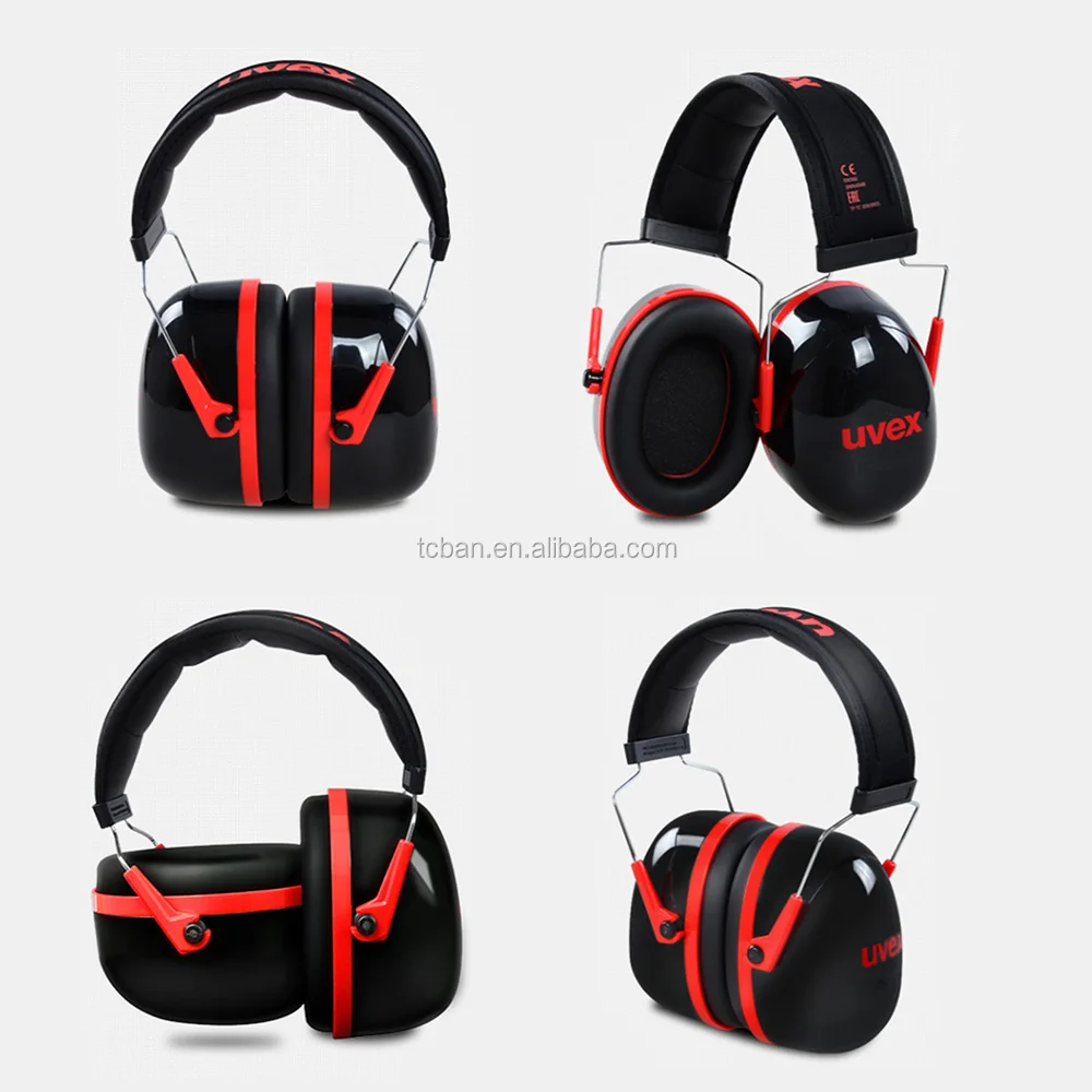 Uvex K3 Soundproof Earmuffs Noise Reduction Foam Earmuffs 33db Snr 27db