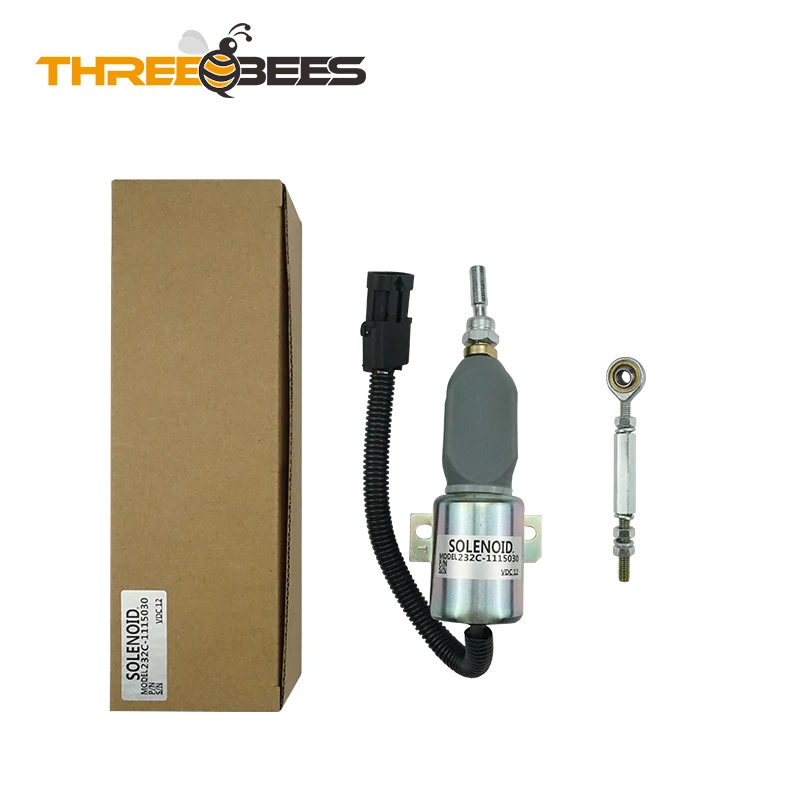 24v Diesel Engine Stop Solenoid Engine Parts Shutdown Valve Fuel