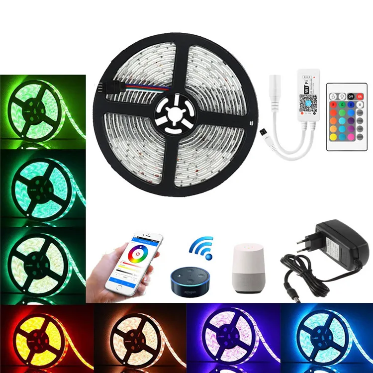 Wifi Led Strip Lights,Minger 16.4ft Waterproof Wireless Smart Phone App
