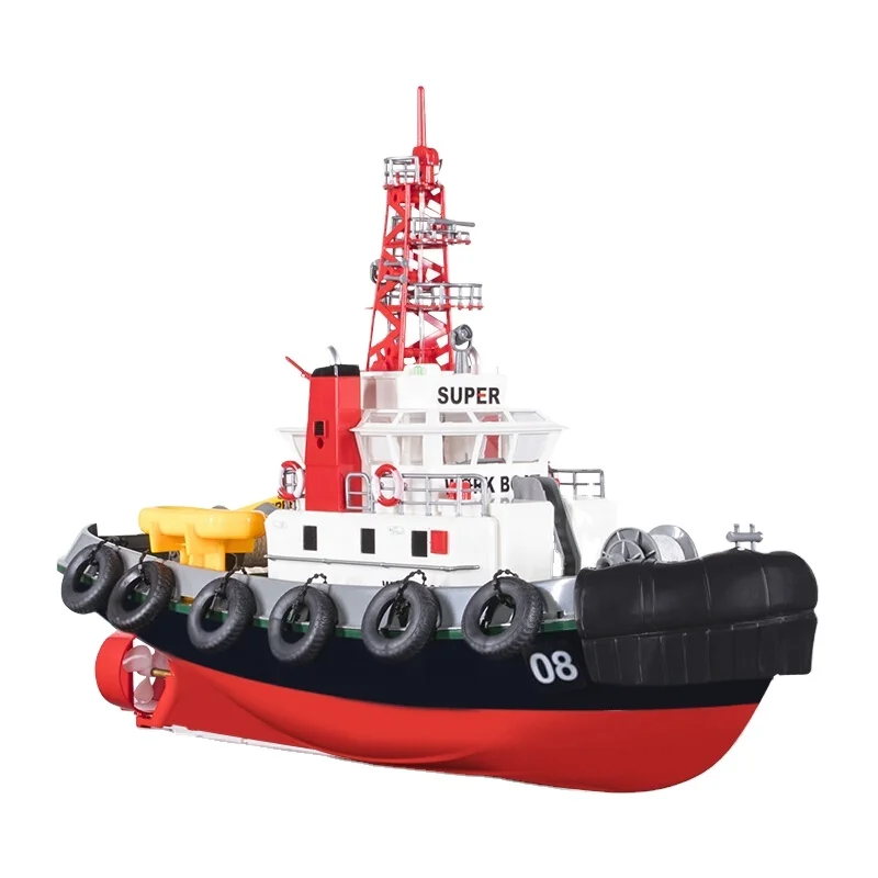 HengLong 3810 RC Seaport Fireboat - 63CM Electric Tugboat for Kids