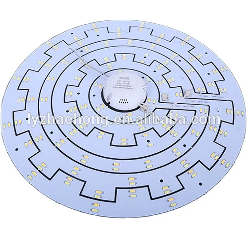 LED Circular Ceiling Light source  SMD5730 2835 light source LED Three color light source board24W 36W 72W