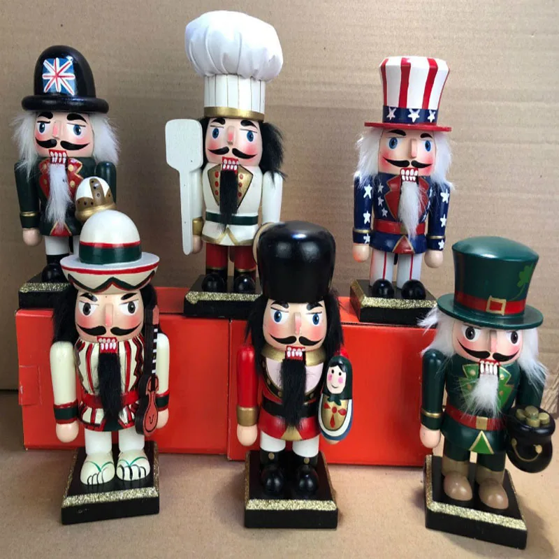 Custom Personalized Cheap Wooden Pilot Nutcracker Figurines For Christmas Buy Wooden