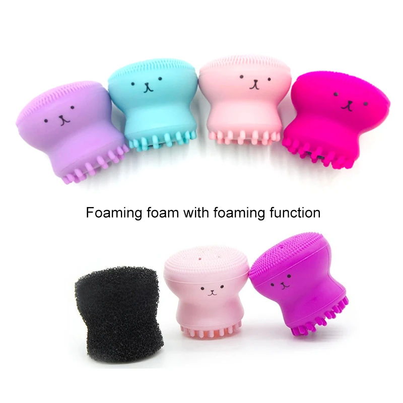 silicone face brush