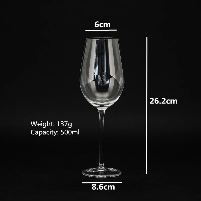 500ml Blown Crystal Glassware Wine Glass Buy Colored Glassware