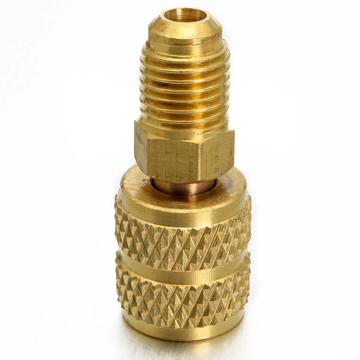 Brass Air Conditioners Adapters Mayitr R410a Adapter Fitting 1/4" Male