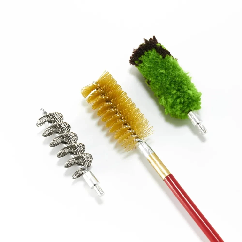 6 Piece 12 Gauge Gun Cleaning Kit Bore Gun Cleaning Rod And Brushes Buy Gun Cleaning Rodgun 6975