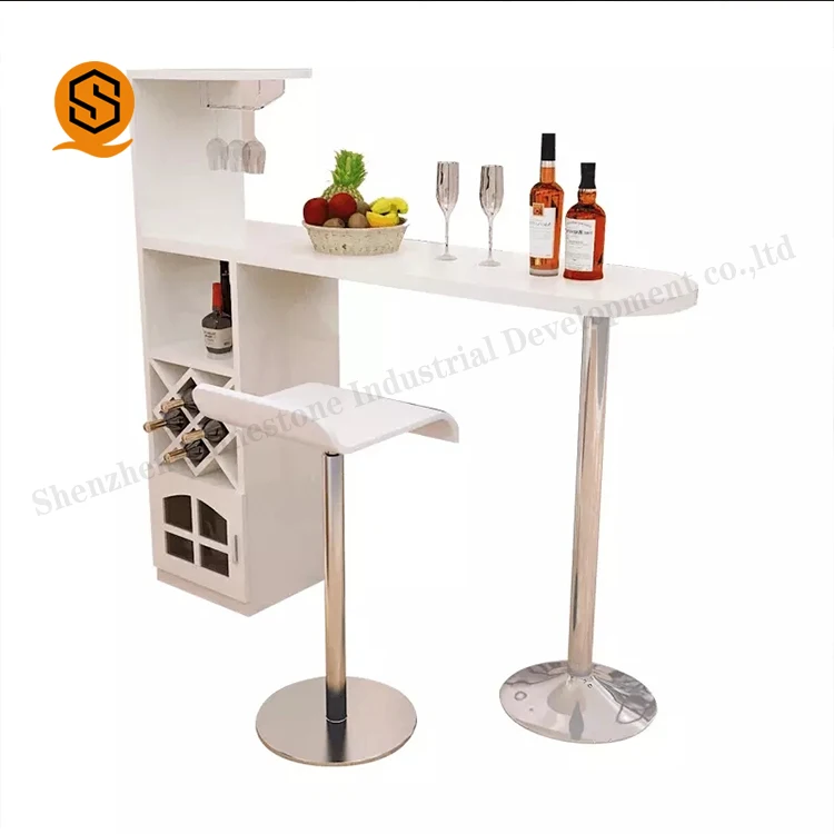 Counter Led And Chairs Mini bar counter marble top bistro table and chairs bar counter from home