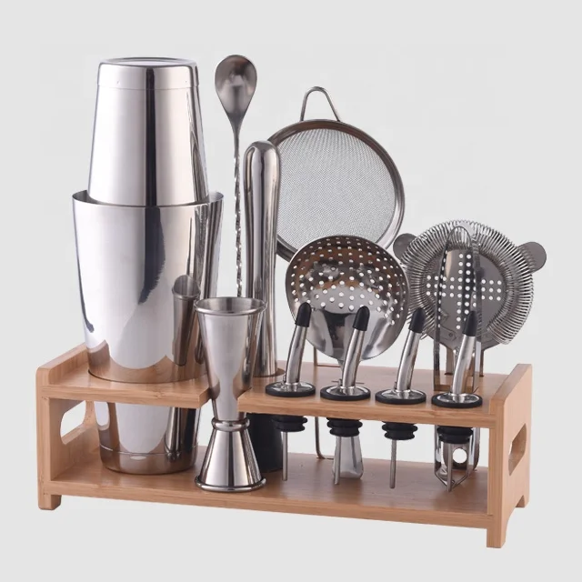 
Factory Direct 800ml cocktail set stainless steel 
