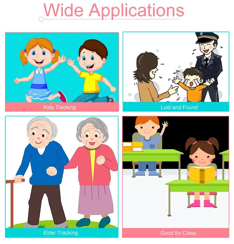 Mountain Gps Tracker Wearable Human Tracking Device Jewelry Children