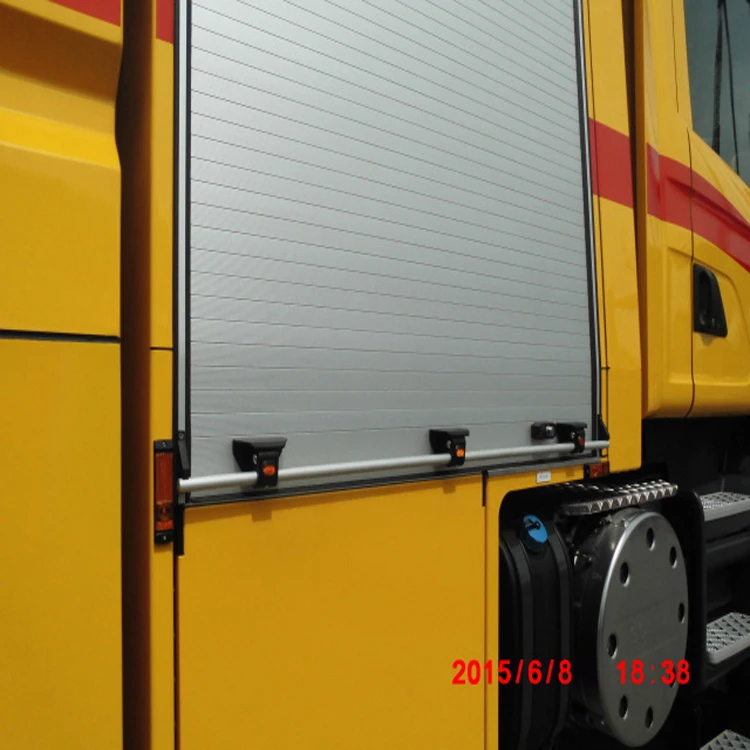 durable aluminum fire truck roller shutter roll up door
