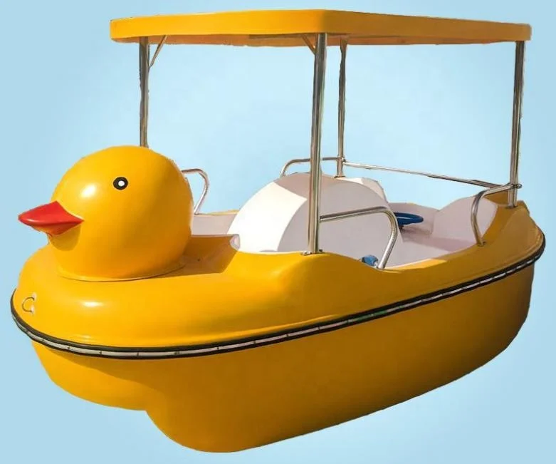 Factory Water Boat Hot Sale Four-seat Four Person Adult (M-076) Pedal Boat Electric Boat for Water Park