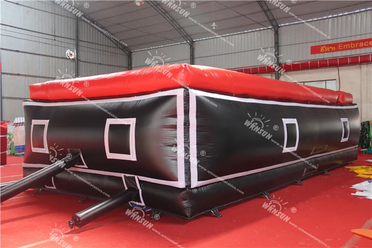 Rescue Jump Cushion Inflatable Stunt Bag/ Safe Airbag Landing Pad For
