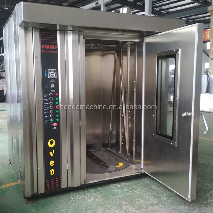 High quality rotary bread baking oven, mini rotary rack oven for sale