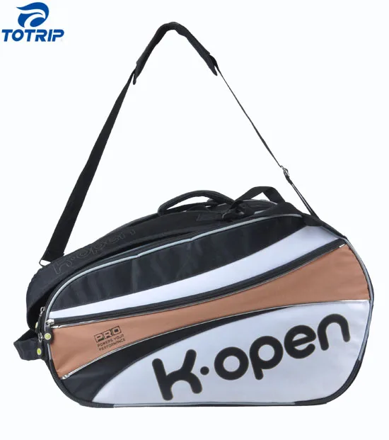 Custom logo club team tennis racquets gear backpack bag