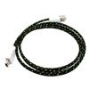 Colorful textile braided mini USB cable -10 Foot 3M