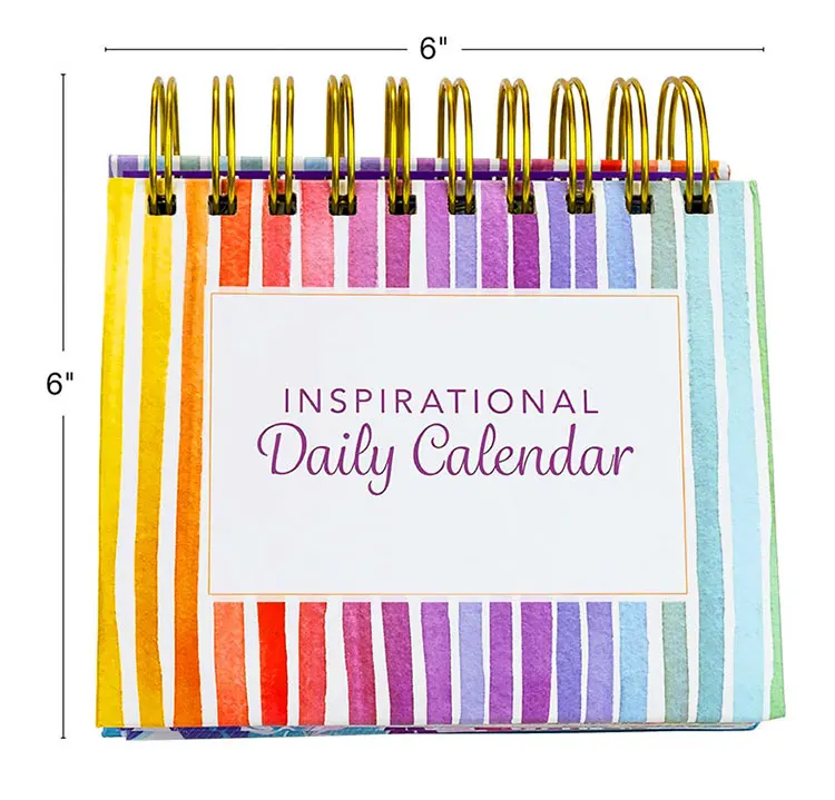 Custom Printing 365 Day A Page Creative Mini Daily Desk Calendar - Buy