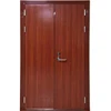 durable residential steel frame wooden plate fire rated doors