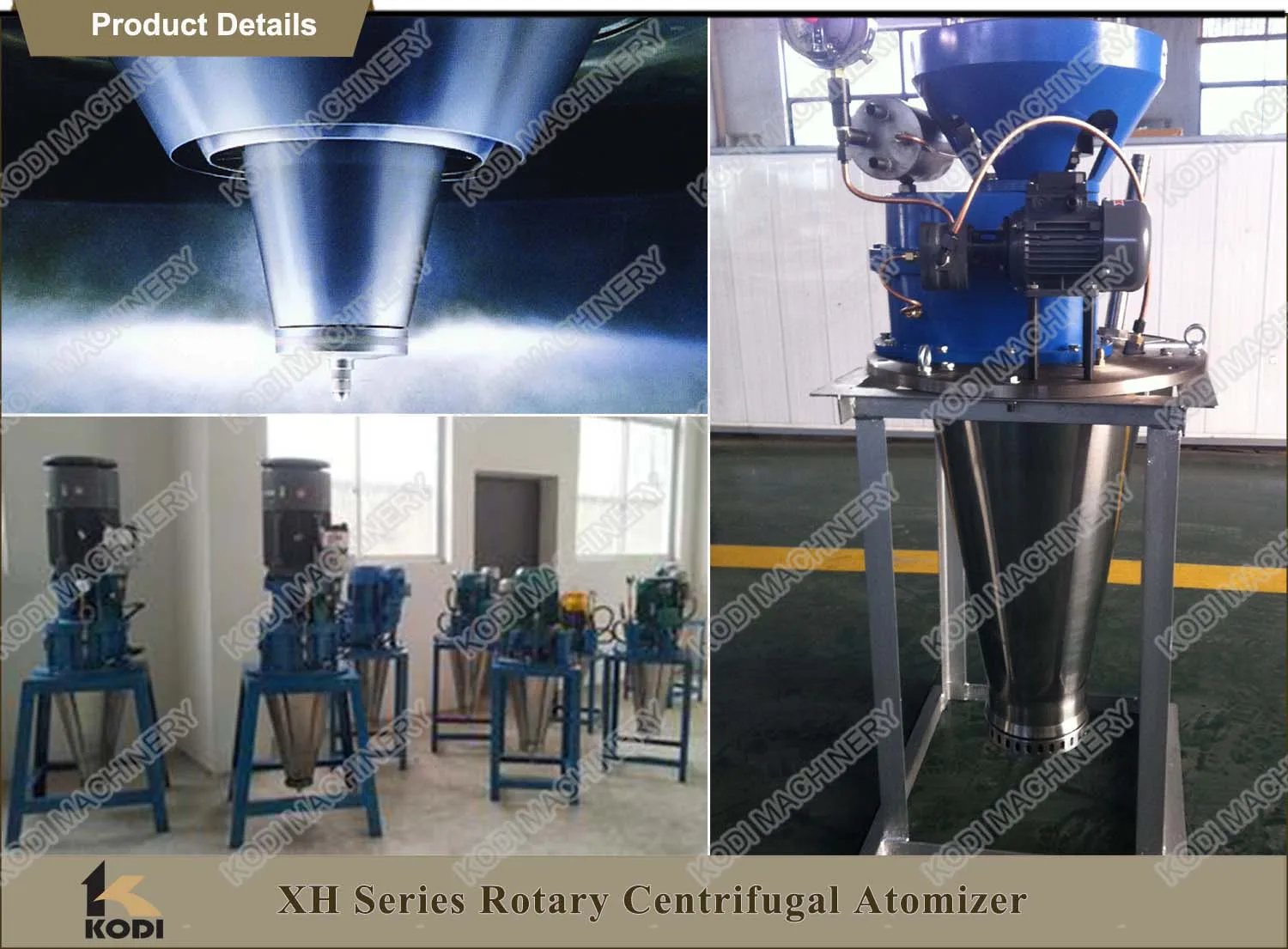Xh Model Centrifugal Atomizer For Spray Drying Machine Buy Spray