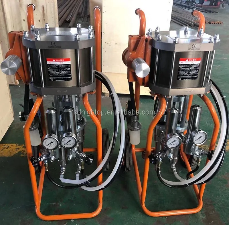 Two Component Insulation Foaming Polyurethane Pneumatic High Pressure