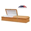 Funeral equipment China wuxi wooden wood Cremation Casket