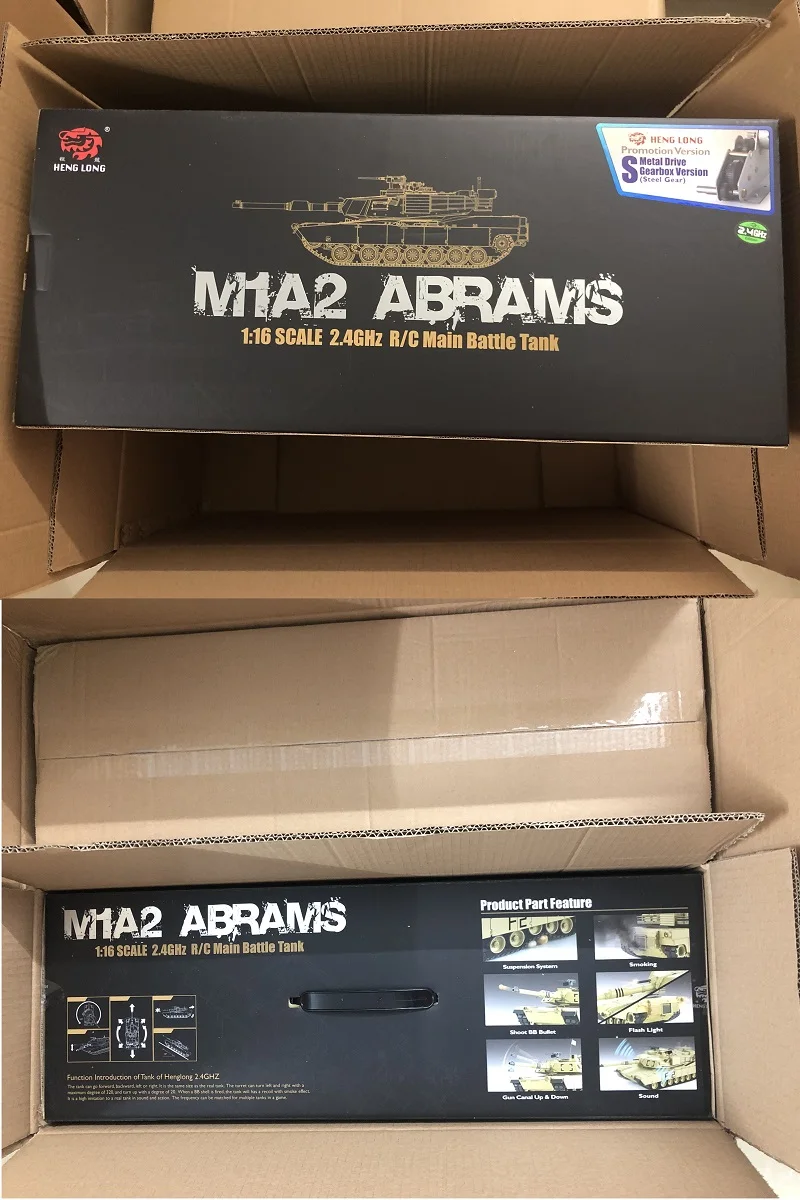 Rc 1/16 Battle R/C Henglong 3918-1Pro Tank 2.4Ghz Large All Rc 1:16 Tank Hooben Tik Tok