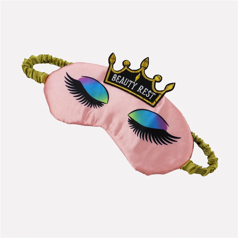 New Design Nice Unicorns Horn Eye Mask Travel Soft Plush Eye Sleep Mask