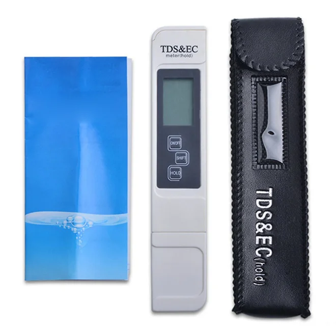 Multifunctional 3 In 1 TDS EC PPM Water Quality LCD Display Meter Tester Pen 